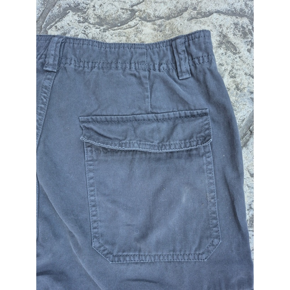 ZARA Womens Cargo Pants Pockets Dark Grey Trousers Size‎ 8 EUC - Picture 3 of 8